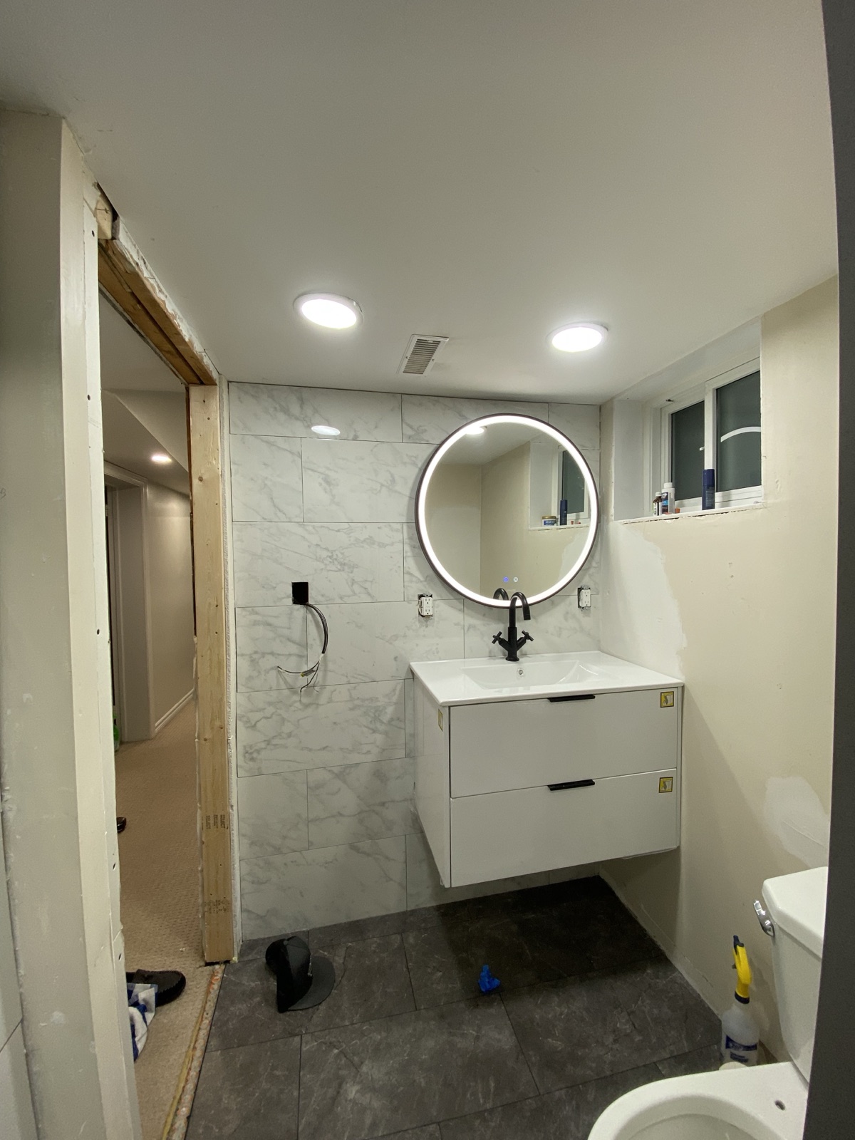 Bathroom renovation
