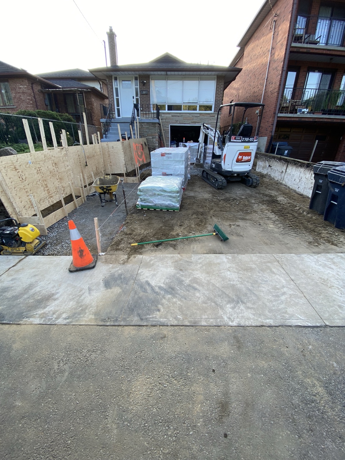 Concrete & interlock work