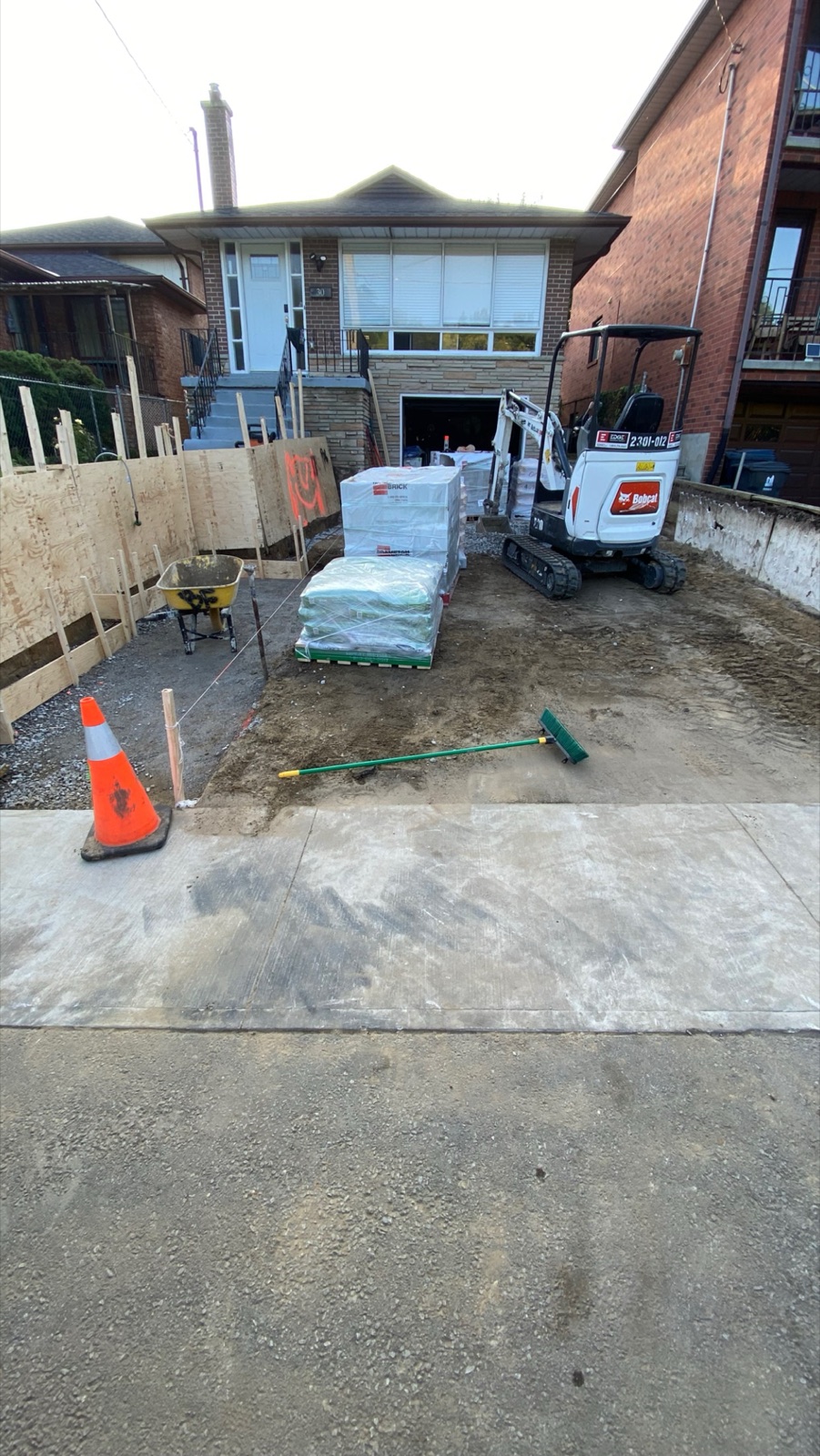 Concrete & interlock work