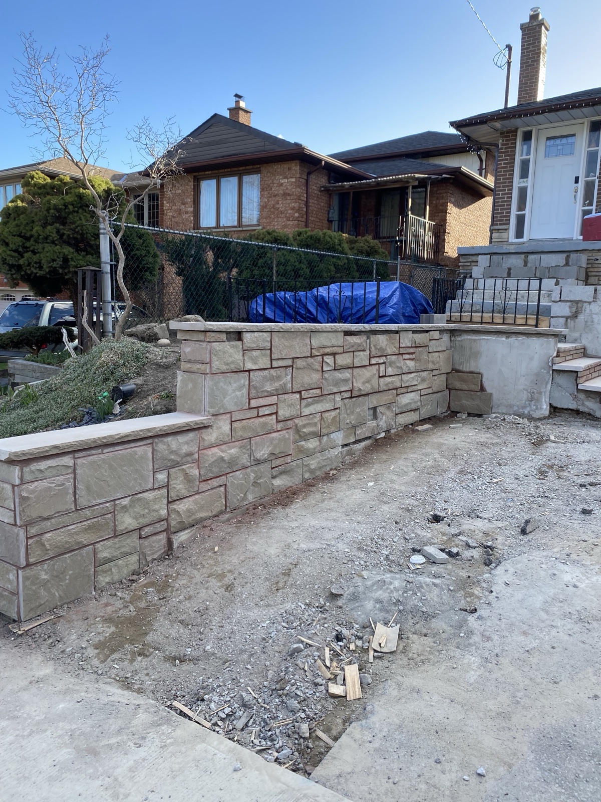 Concrete & interlock work