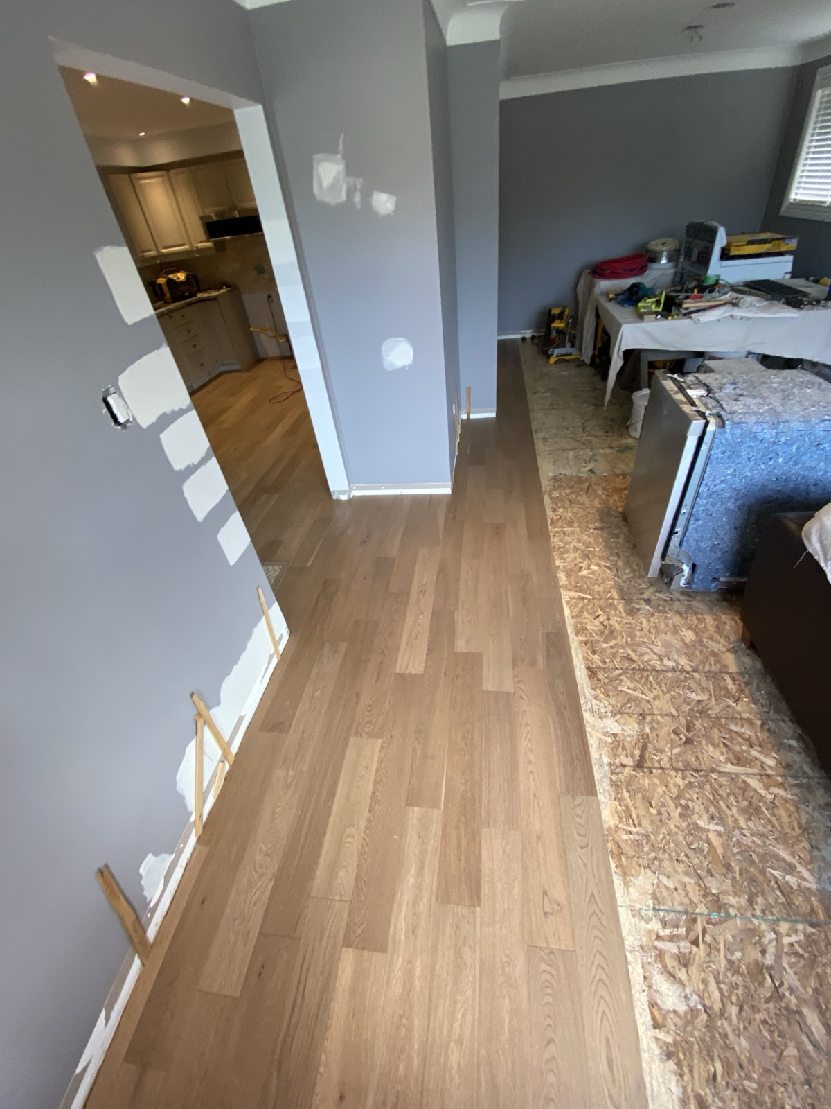 Flooring installation