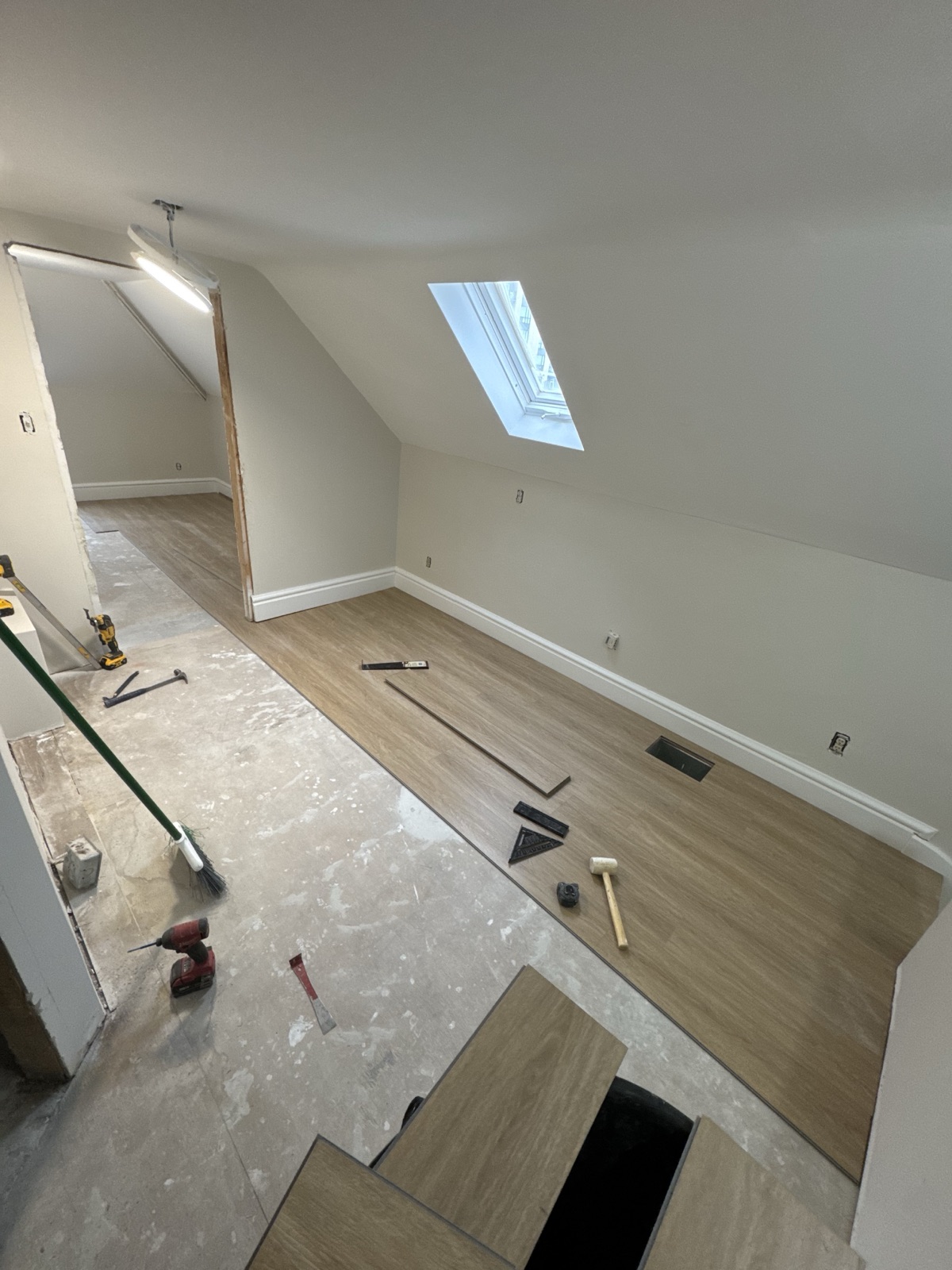 Flooring installation
